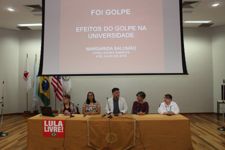 04-07-18 - Evento acadêmico, artístico e cultural “Foi Golpe!”