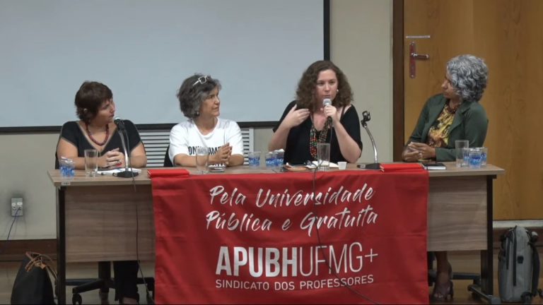 23/05/19 - Mesa "Precarização do trabalho docente e ataques à Universidade Pública"